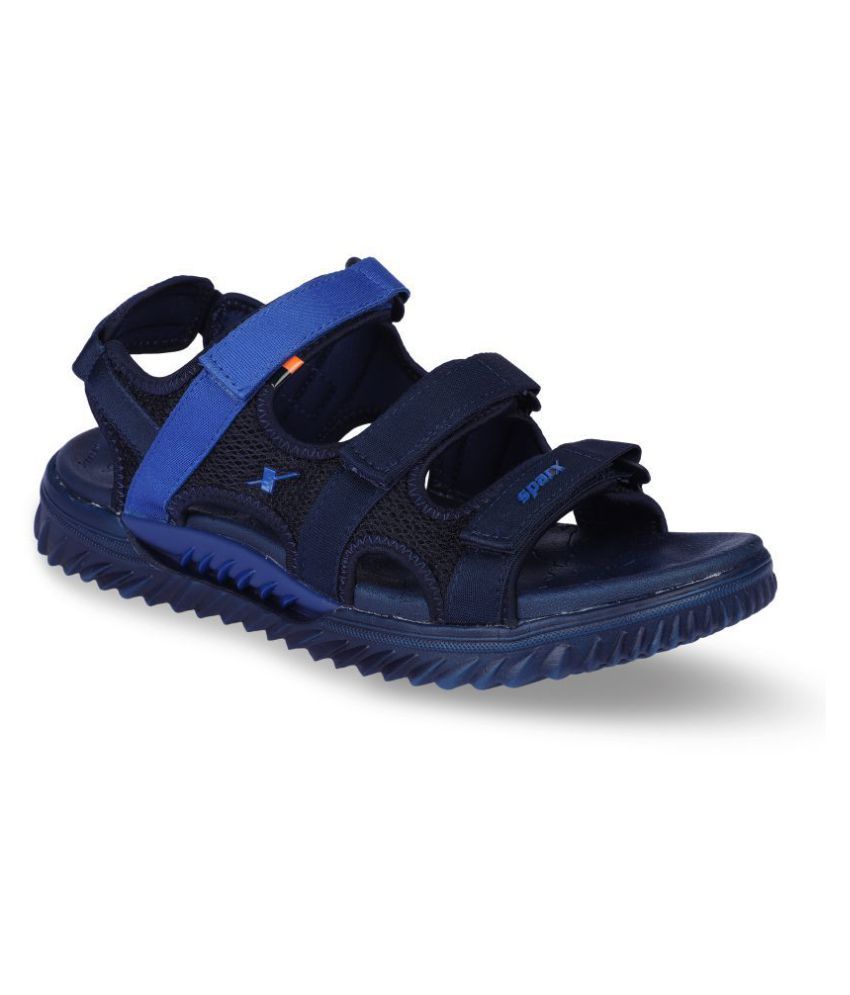 sparx navy blue sandals