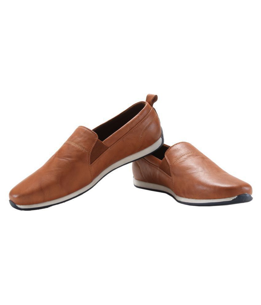 Franco Leone Lifestyle Tan Casual Shoes - Buy Franco Leone Lifestyle ...