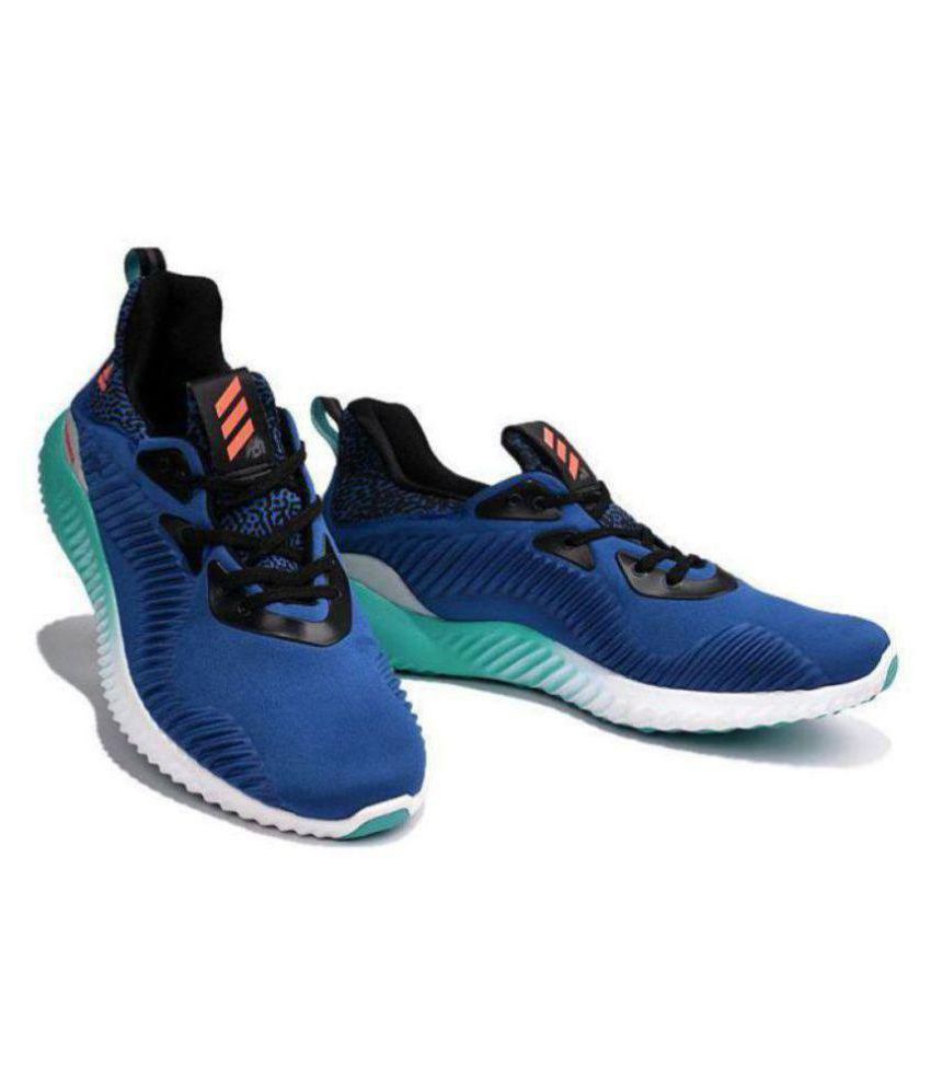 Adidas ALPHABOUNCE 1 Blue Running Shoes - Buy Adidas ALPHABOUNCE 1 Blue ...