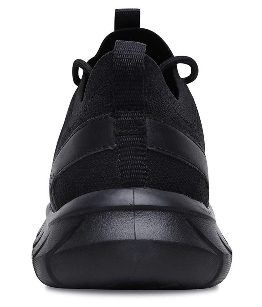 skechers overhaul black running shoes