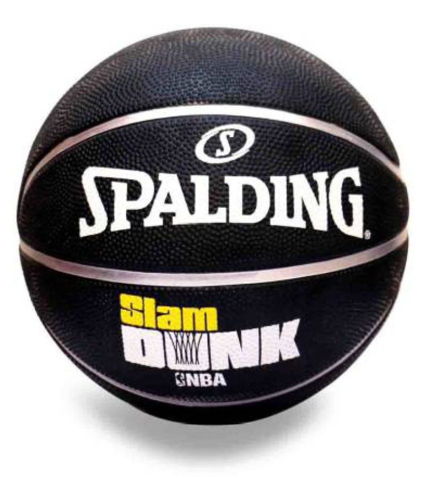     			Spalding 7 Rubber Basketball