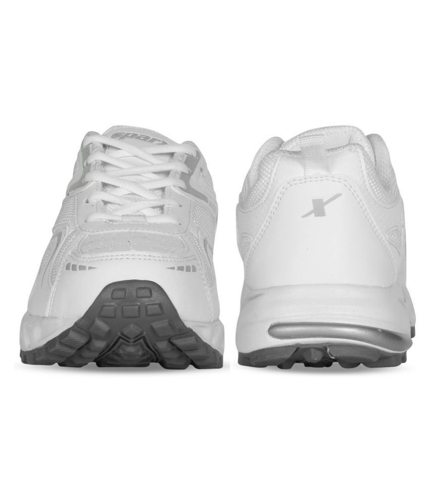 sparx men's black & white sneakers sm 323
