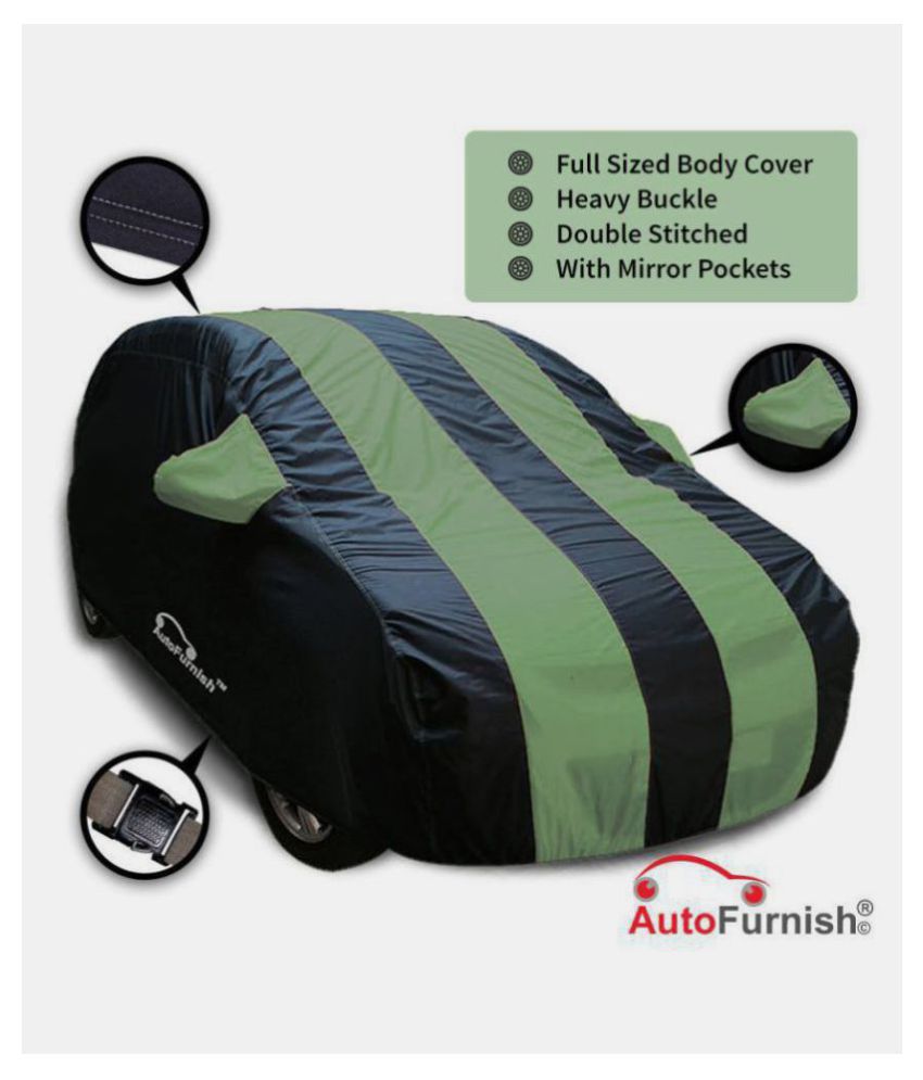Autofurnish Car Body Cover Two Colour Stripes Multicolour Buy Autofurnish Car Body Cover Two