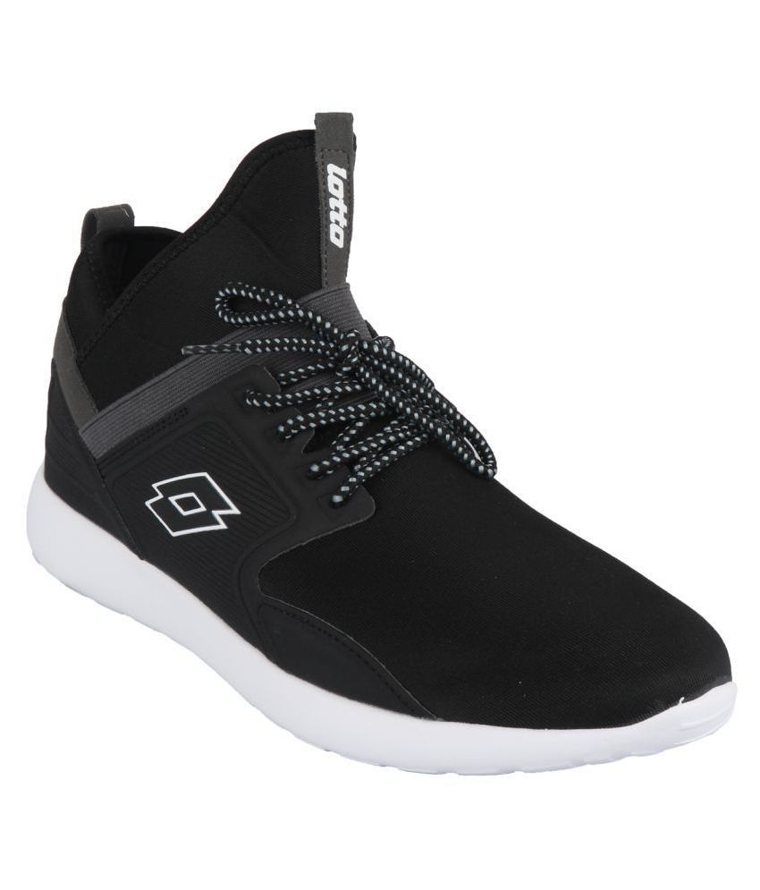 lotto black running shoes