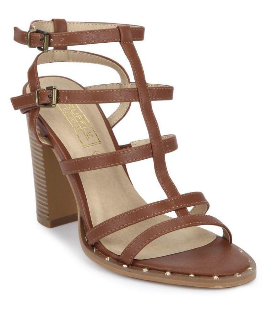 truffle collection block heels