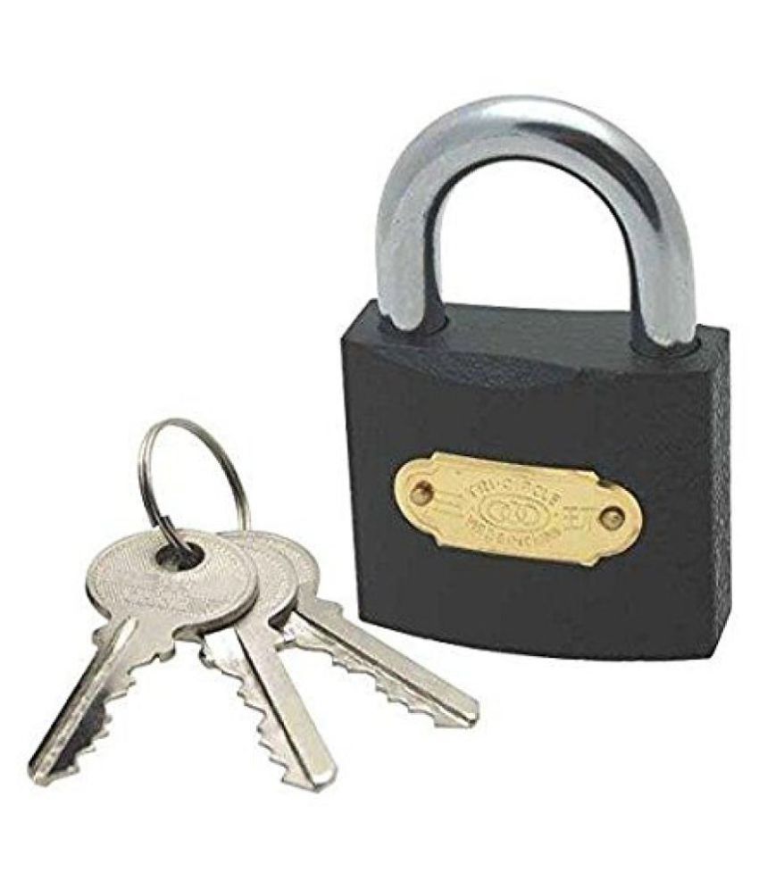 Buy JGG 63MM With 3 Keys Padlock Online at Low Price in India Snapdeal