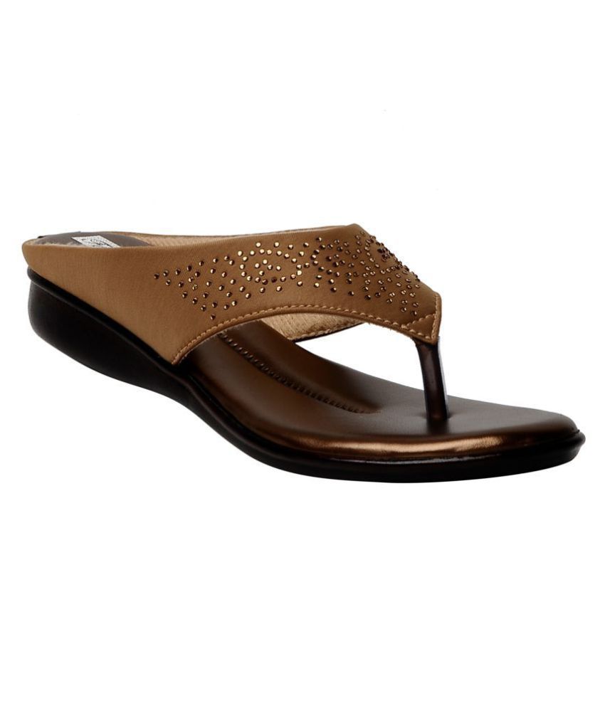 shiny beige flats