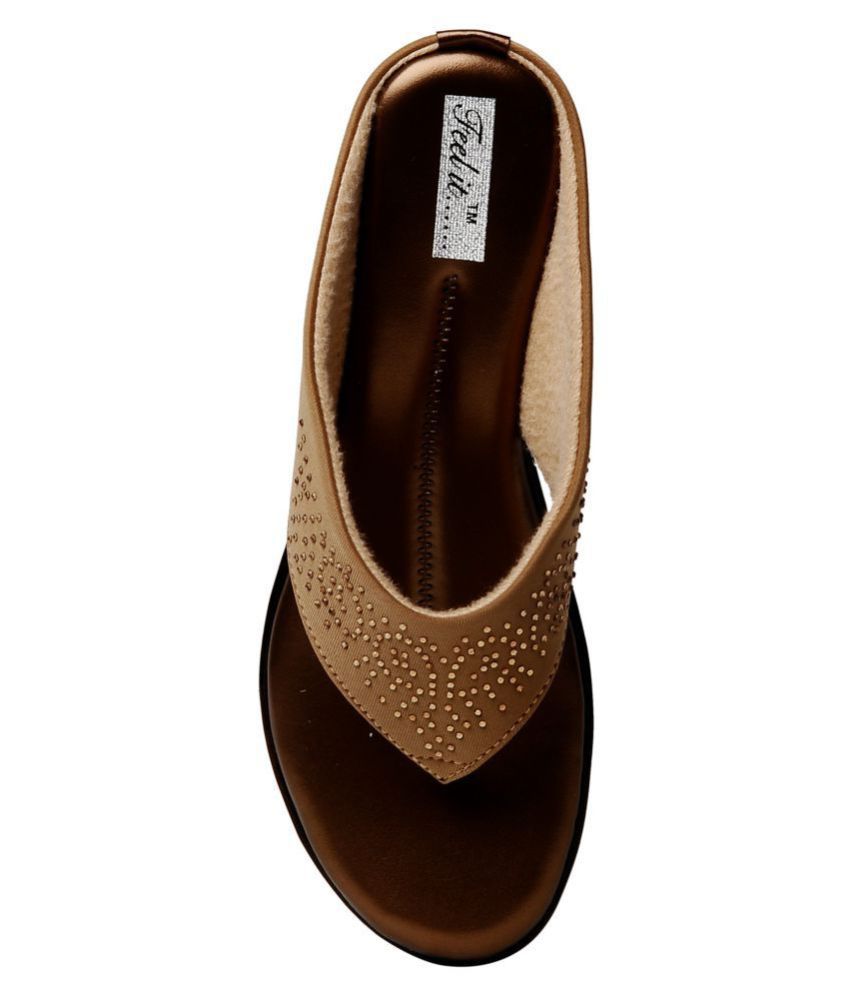 beige and black flats