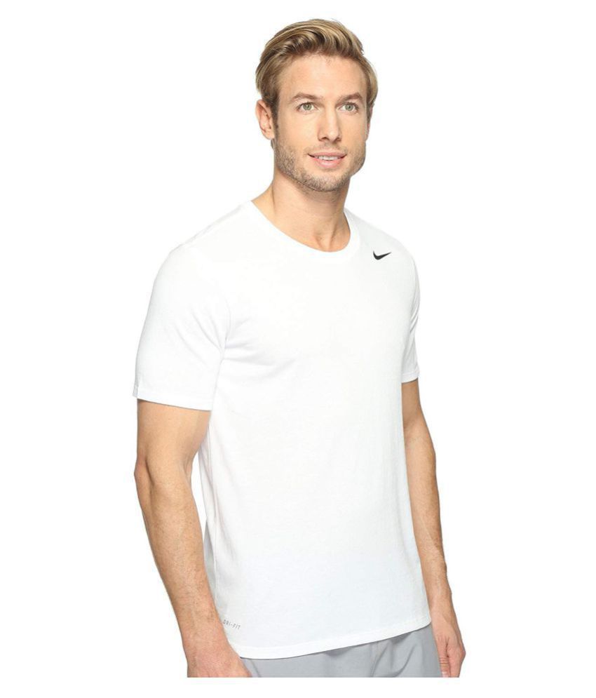 polyester t shirts white