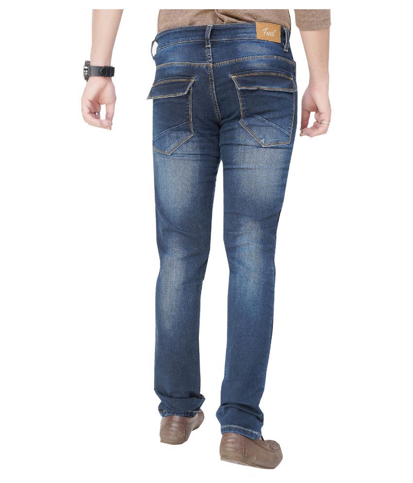 Fuel Dark Blue Slim Jeans - Buy Fuel Dark Blue Slim Jeans Online at ...