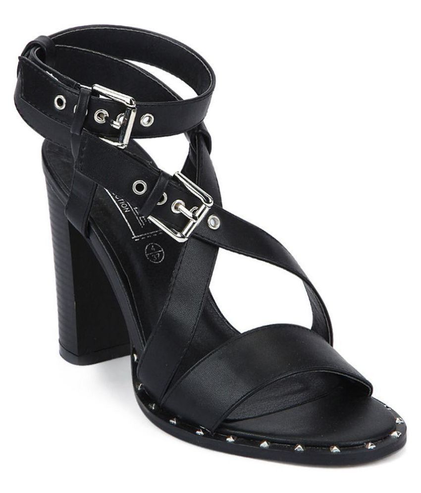 truffle collection block heels