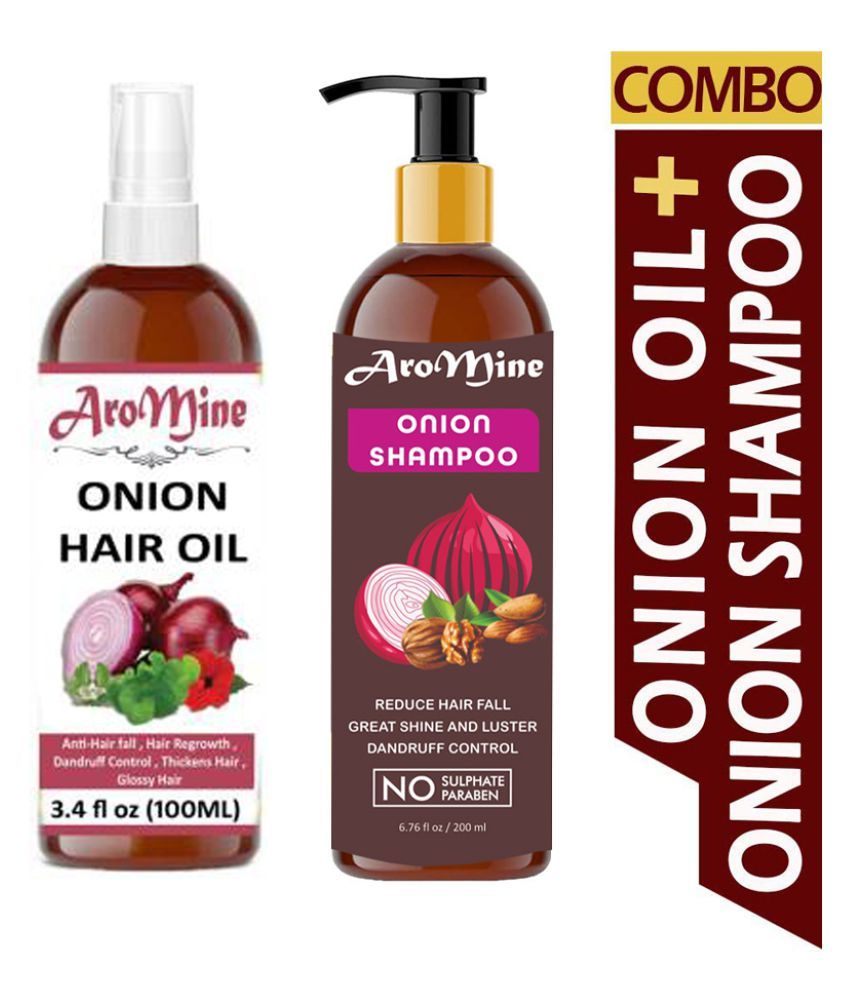 Aromine Red Onion Oil Red Onion Shampoo For Growth Hair Fall