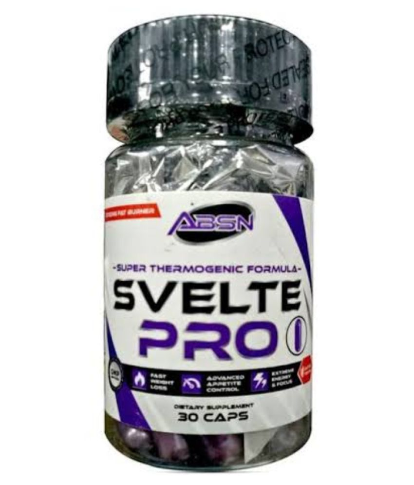 Absn Svelte Pro Fat Burner 30 Nos Unflavoured - 