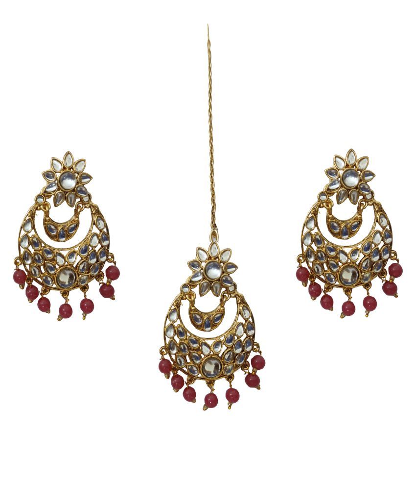 Tikka Earring Set - Buy Tikka Earring Set Online at Best Prices in