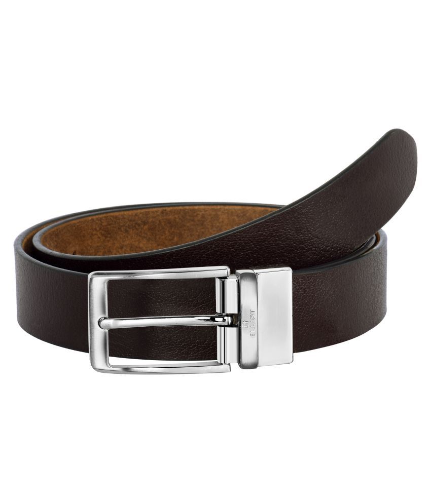     			Elliot Brown Leather Formal Belt