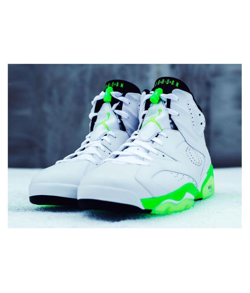 AIR JORDAN 6 Oregon Ducks White Basketball Shoes Buy AIR