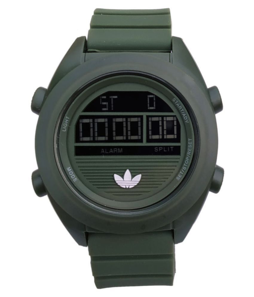Adidas 8801 Rubber Digital Men's Watch 