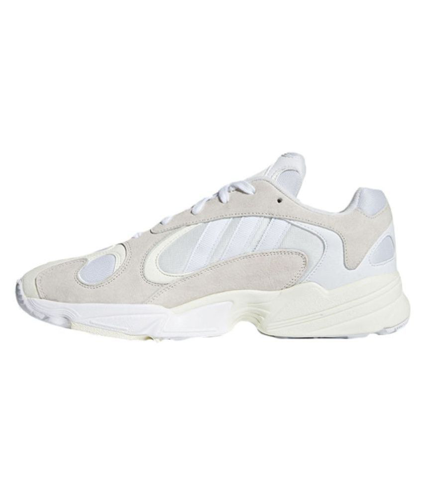 Adidas Yung - 1 White Running Shoes 