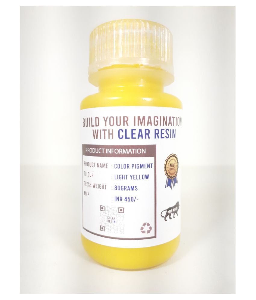 Epoxy/Resin Colour Pigment Light Yellow (80 Grams) Buy Epoxy/Resin