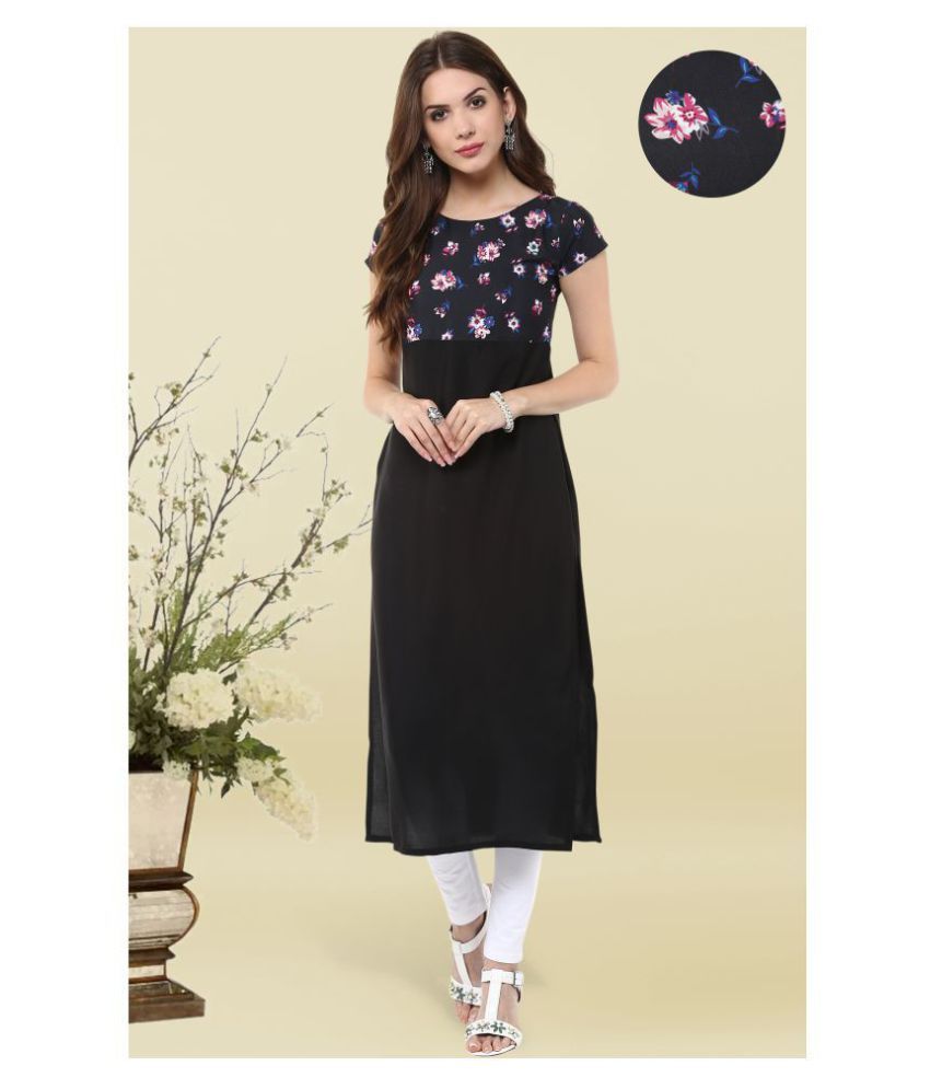 janasya black kurti