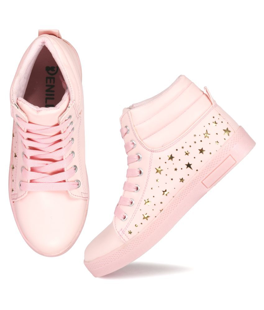     			Denill Pink Women's Sneakers