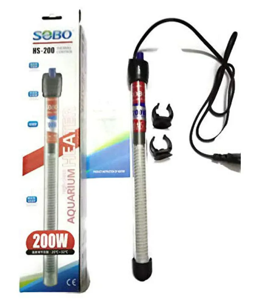 SOBO HS 200W THERMO CONTROL High Class Aquarium Heater Buy SOBO