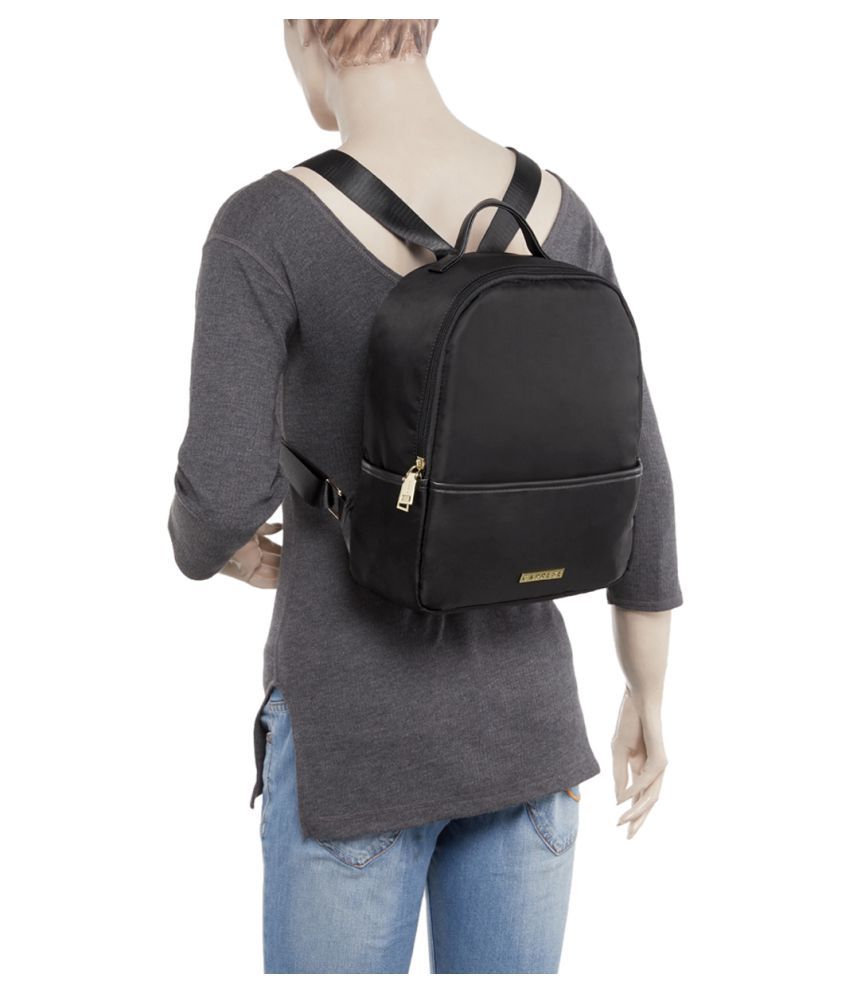 caprese black backpack