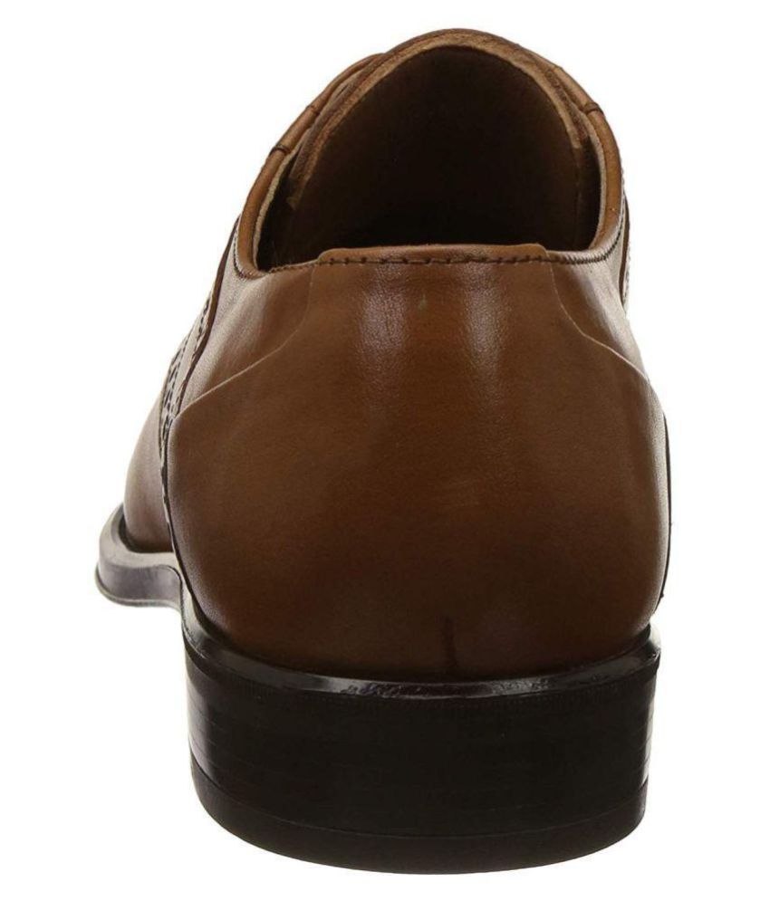 genuine leather hush puppies