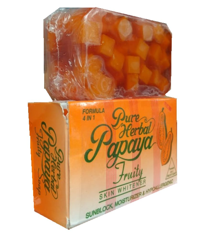 Pure Herbal Papaya Fruity Skin Fairness Soap 135 g Buy Pure Herbal Papaya Fruity Skin Fairness