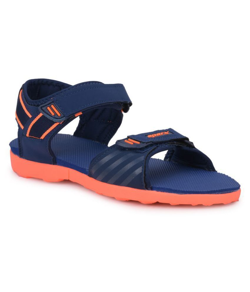 sparx navy blue sandals