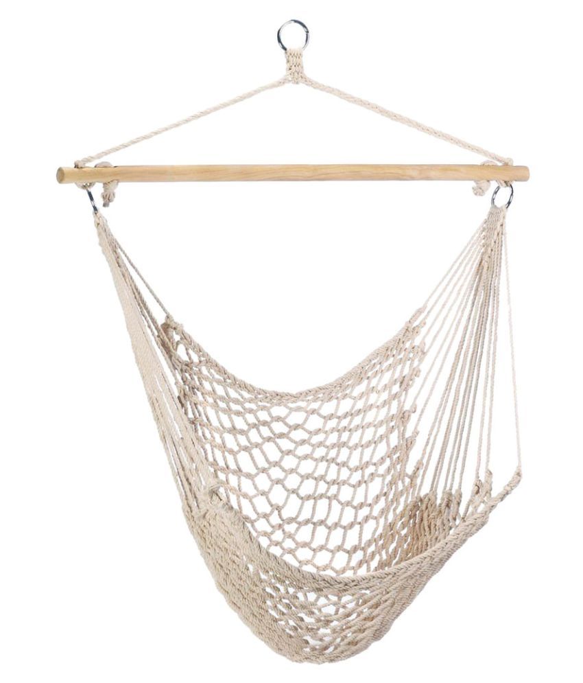 hanging rope hammock