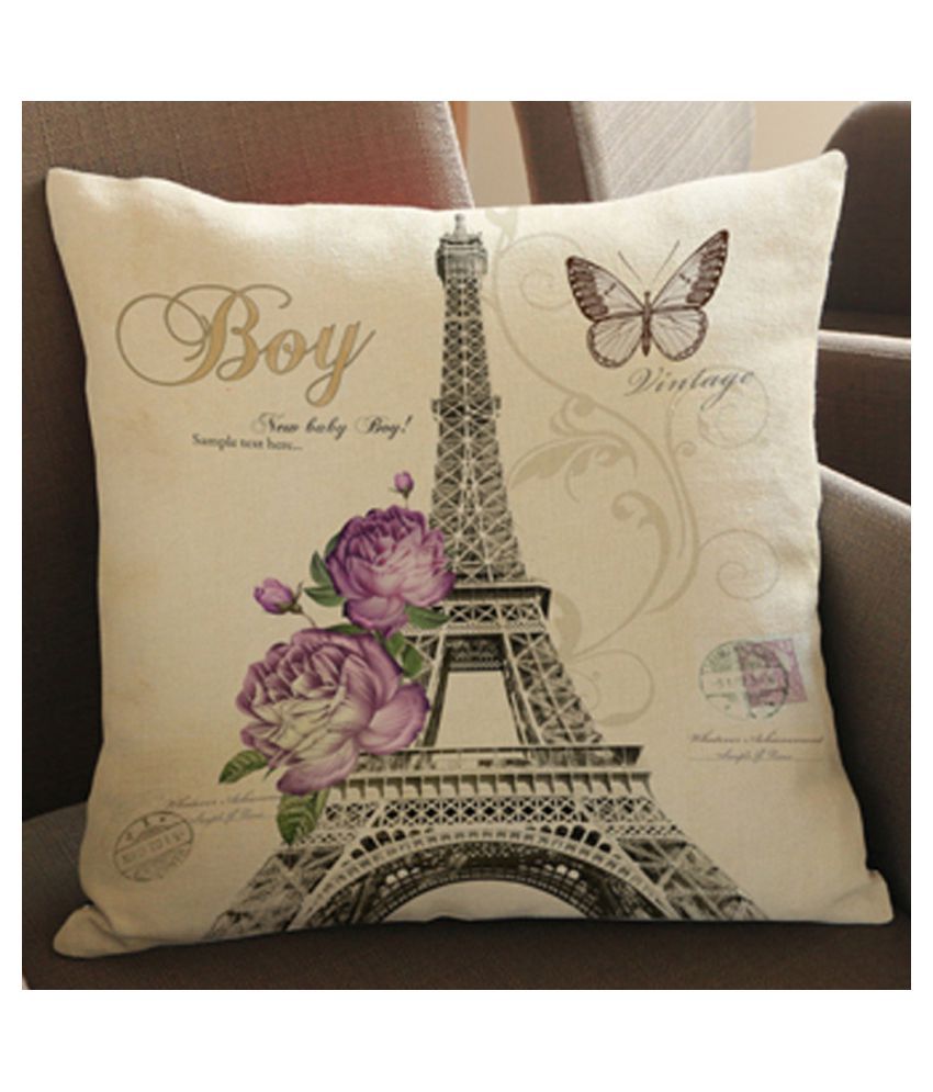eiffel tower pillow case