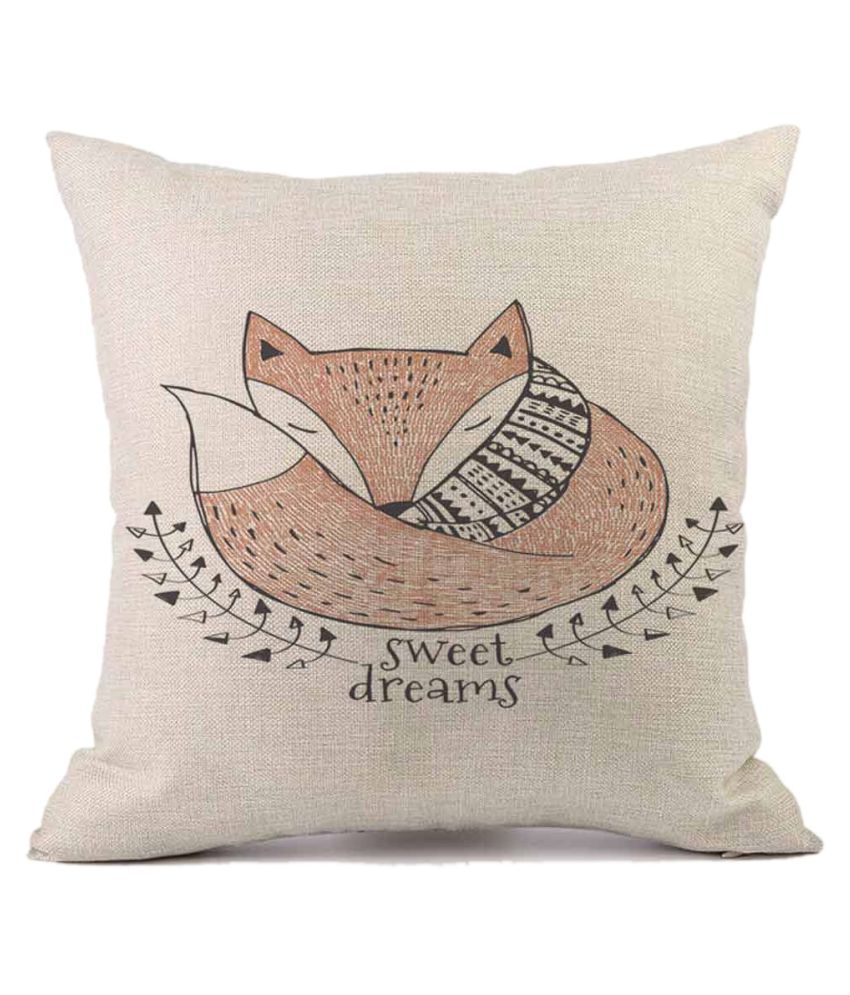 Fox Throw Pillow Cases Cafe Sofa Cushion Cover Home Decor Buy