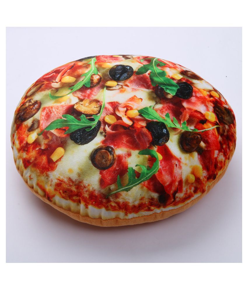 pizza plush pillow