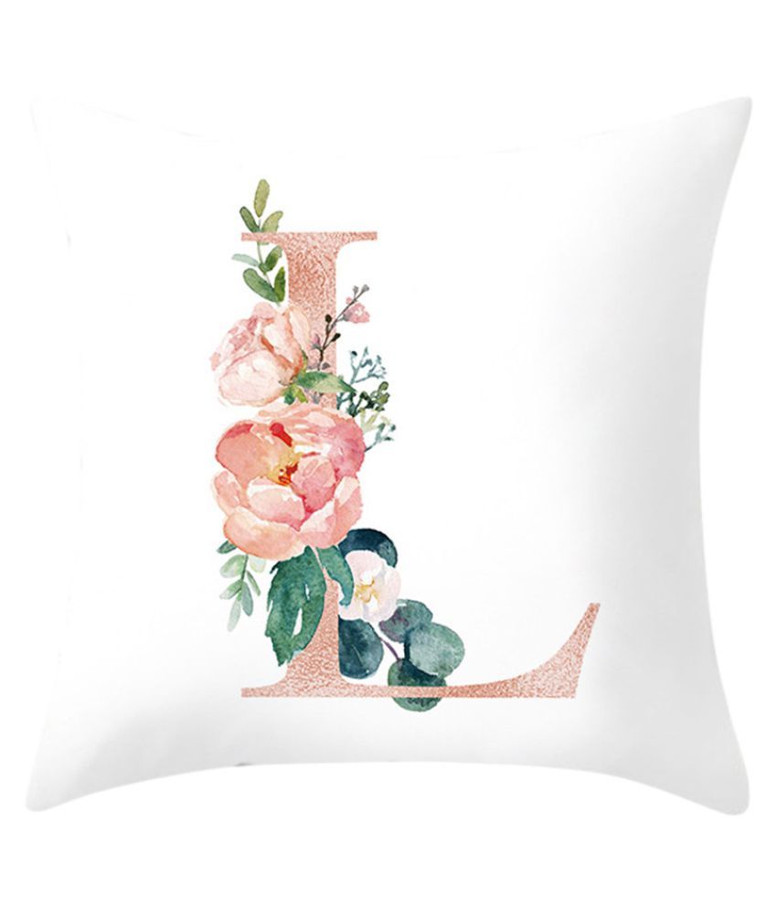 Letter Pillow Alphabet Cushion Cover For Sofa Home Decoration