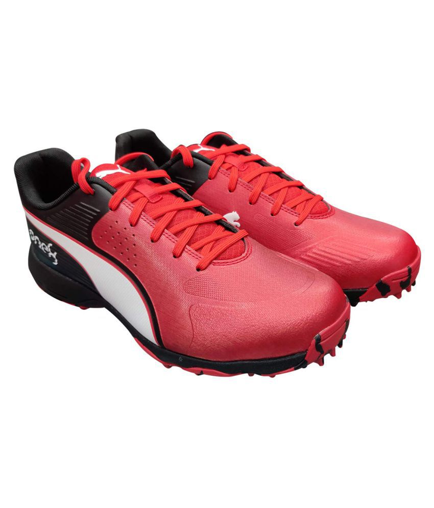 Puma Red Cricket Shoes - Buy Puma Red 