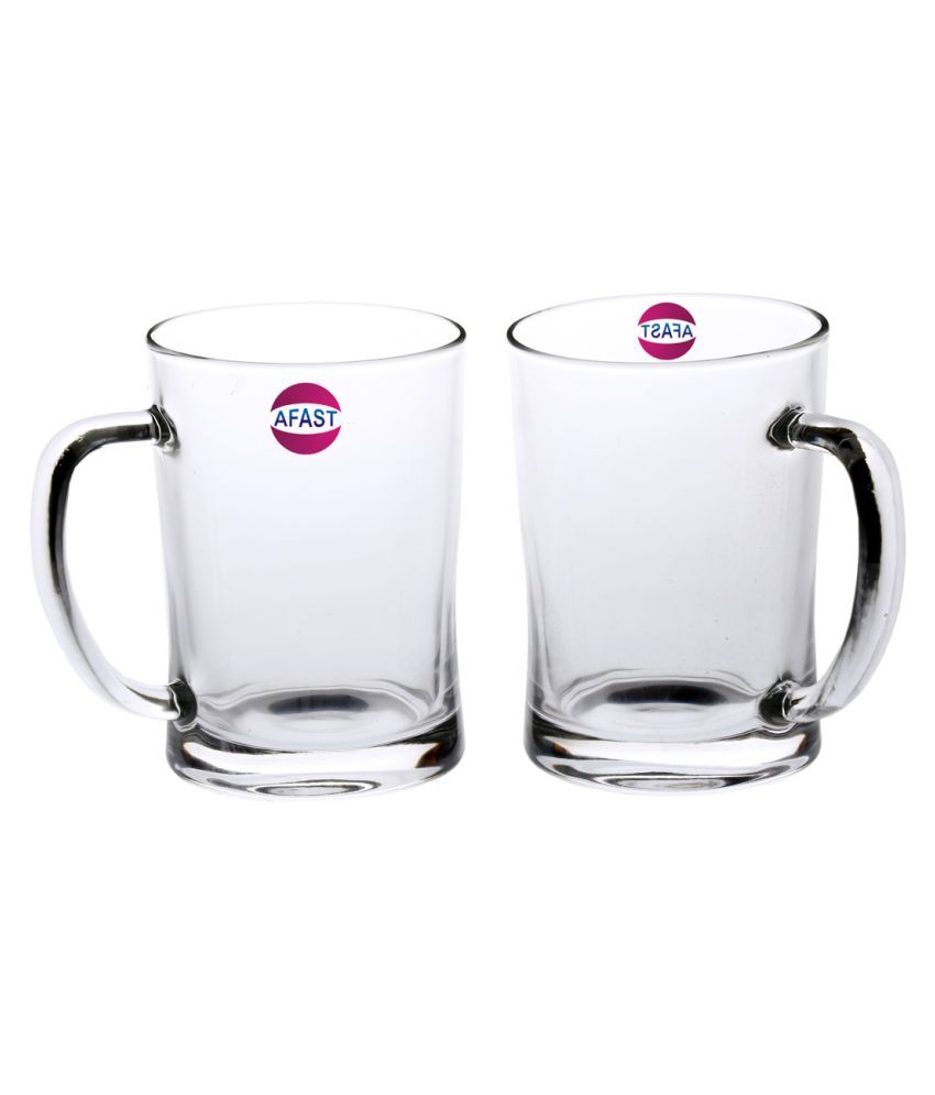     			Somil Beer Mug Glasses Set,  370 ML - (Pack Of 2)