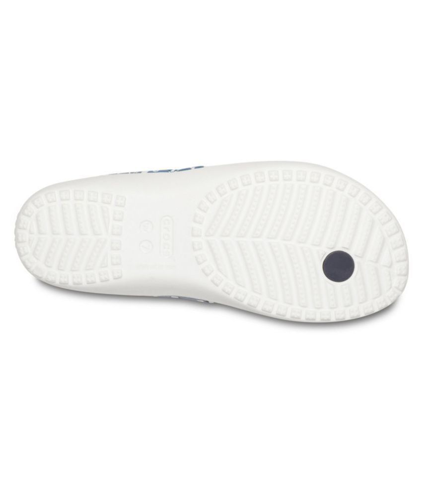 crocs white slippers price