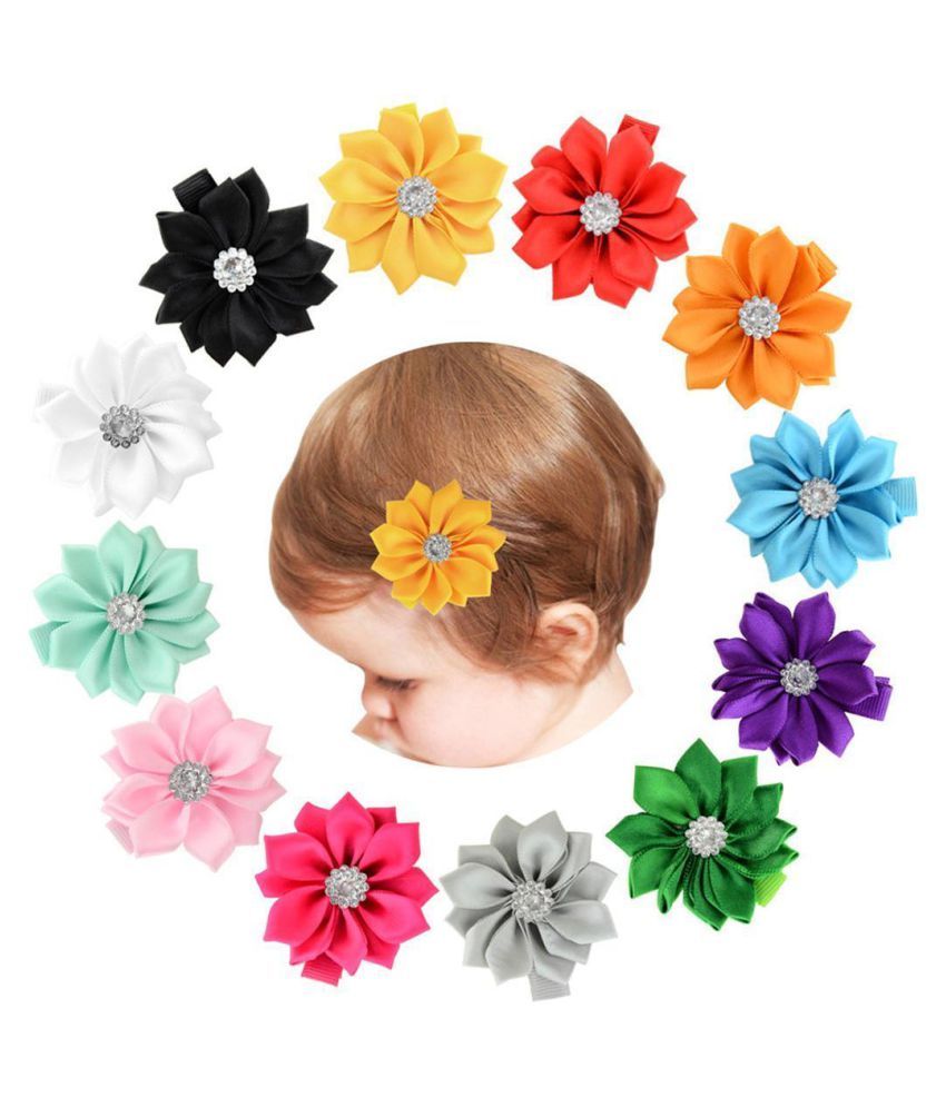 Kids Headwear Hairpin Cute Floral Hair Clip Children Hair