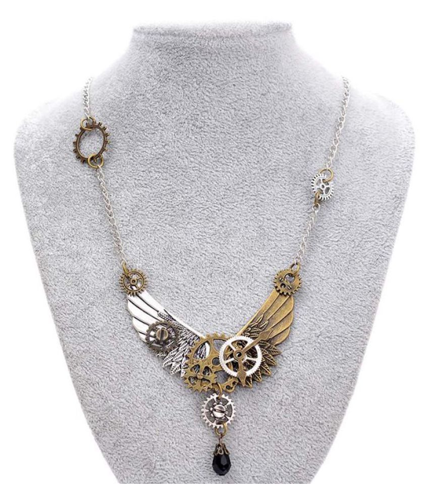 Steampunk Machinery Antique Punk Chain Necklace Jewelry Choker Pendants