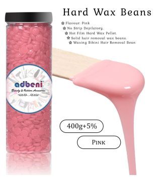 Adbeni Pellet Hot Wax For Hair Removal Hot Wax Pink 400 G Buy