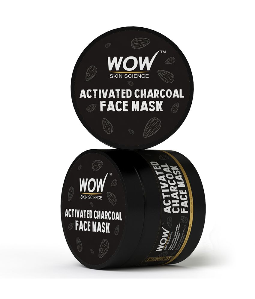 wow skin science activated charcoal face wash
