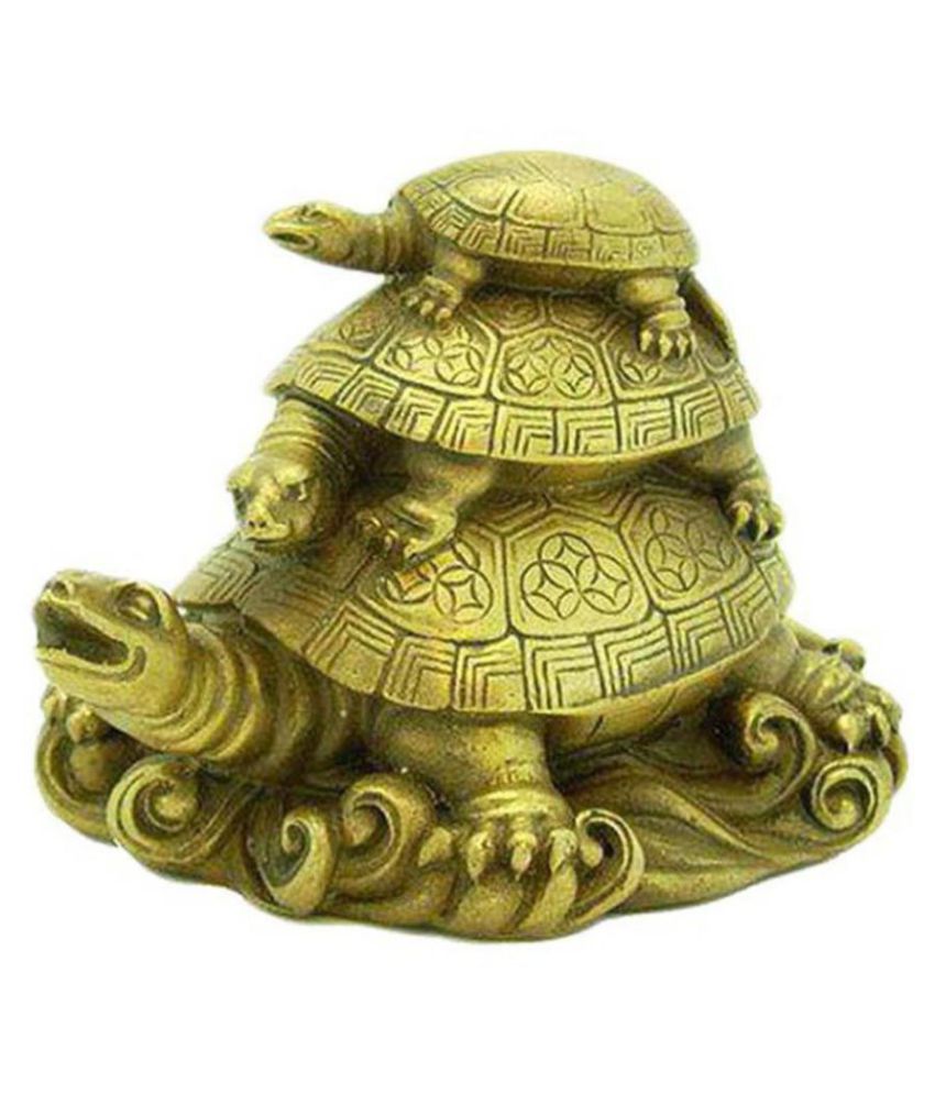     			NITIN COLLECTION Three Tiered Fengshui Tortoise