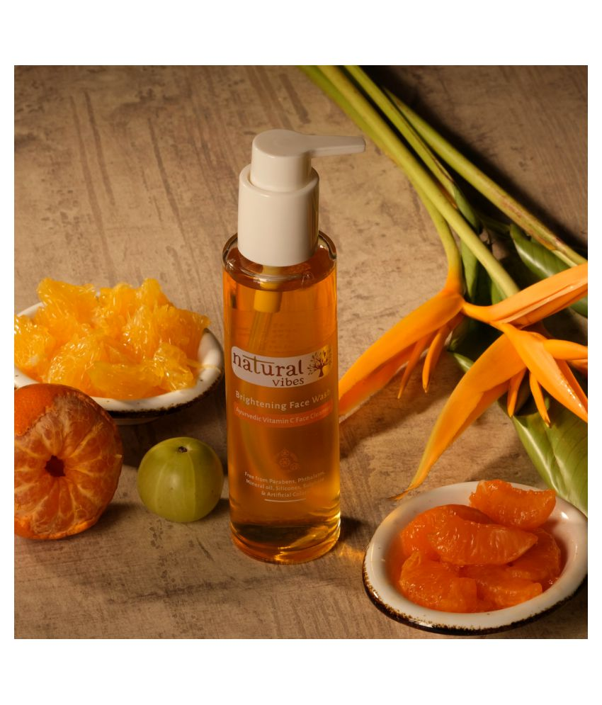 natural vibes face wash