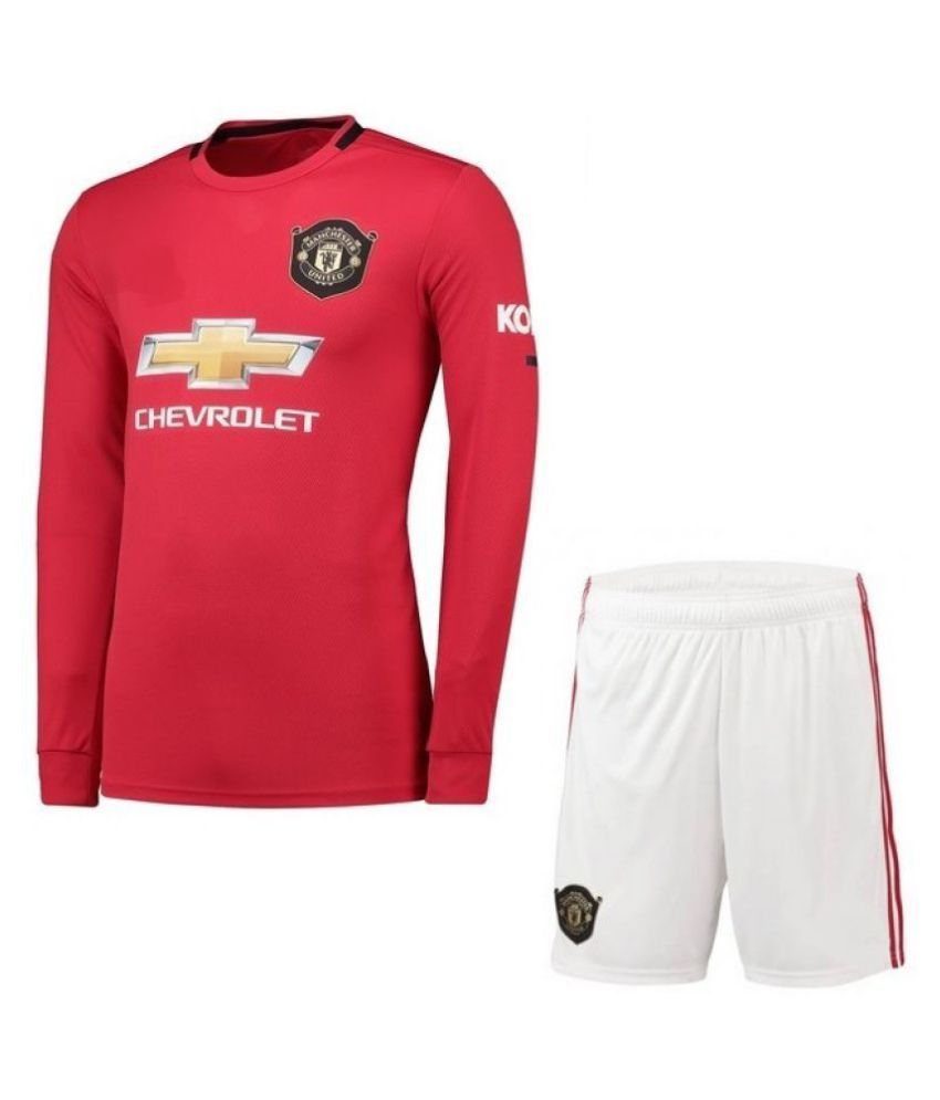 manchester united long sleeve training top