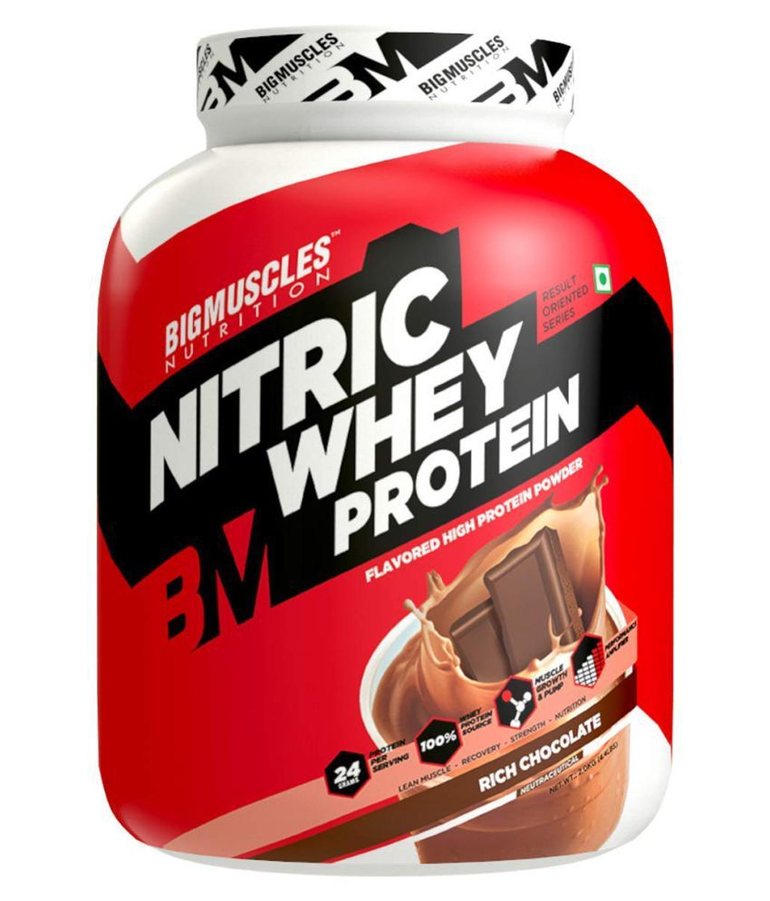 BIGMUSCLES NUTRITION Nitric Whey Protein Rich Chocolate 2 kg