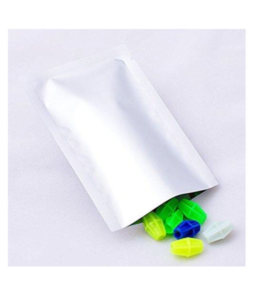 pickNpack Aluminium Foil Pouches food packaging 5x7 Inch (Pack of 100