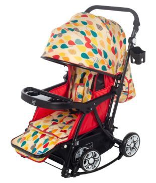 mee mee premium baby pram with rocker function