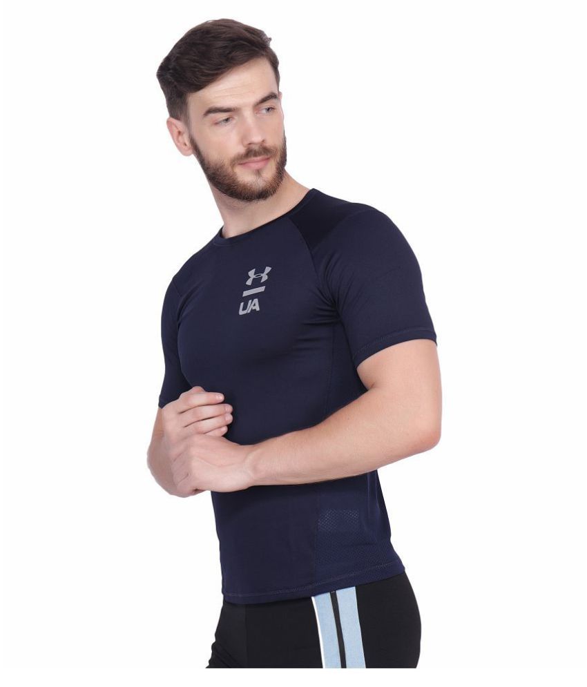 under armour navy spandex