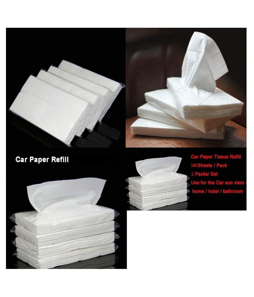 Kozdiko Car Tissue Dispenser Leatherite White Buy Kozdiko Car Tissue